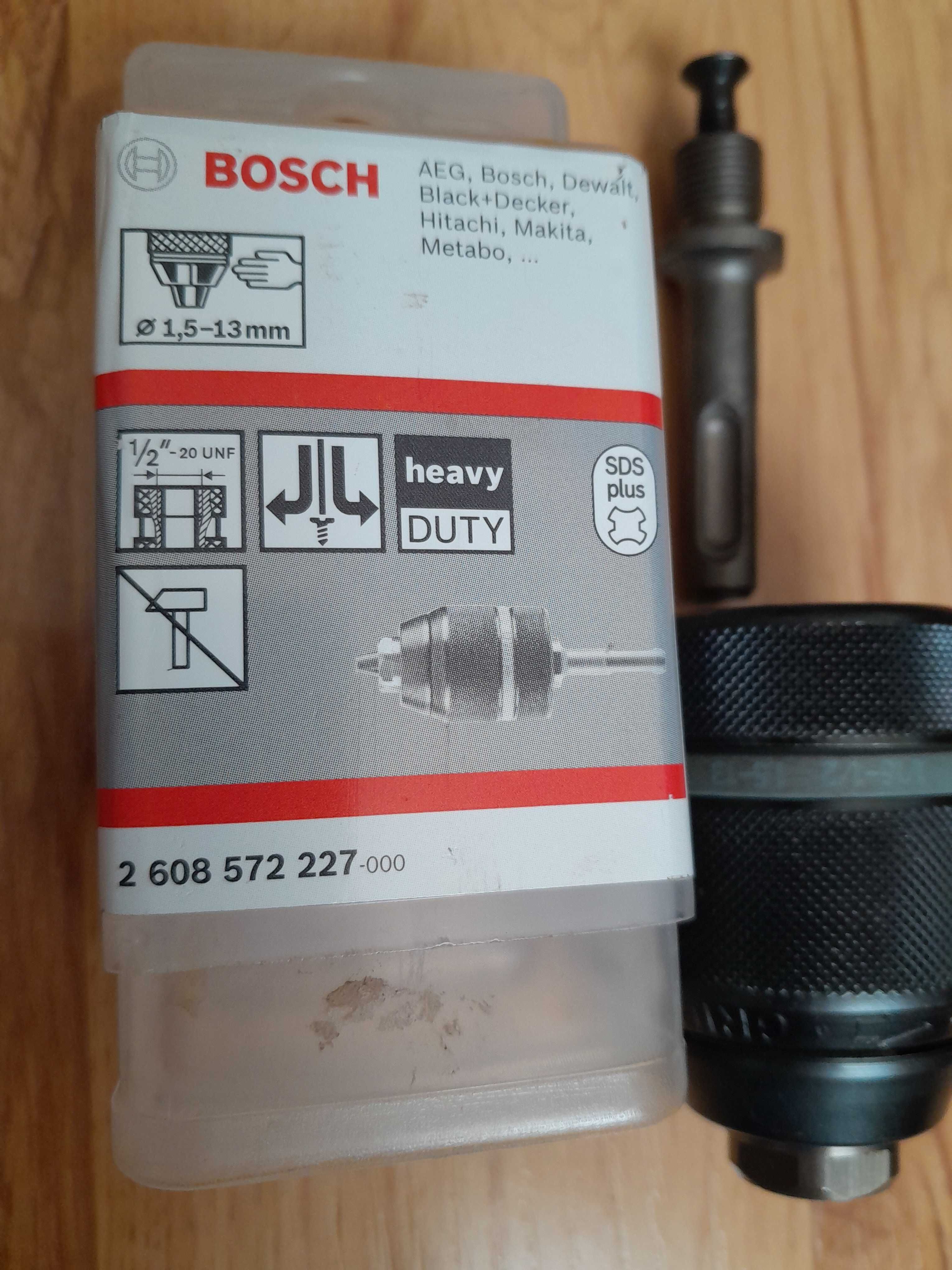 Szybkozaciskowy uchwyt wiertarski BOSCH SDS-plus 1,5-13 mm