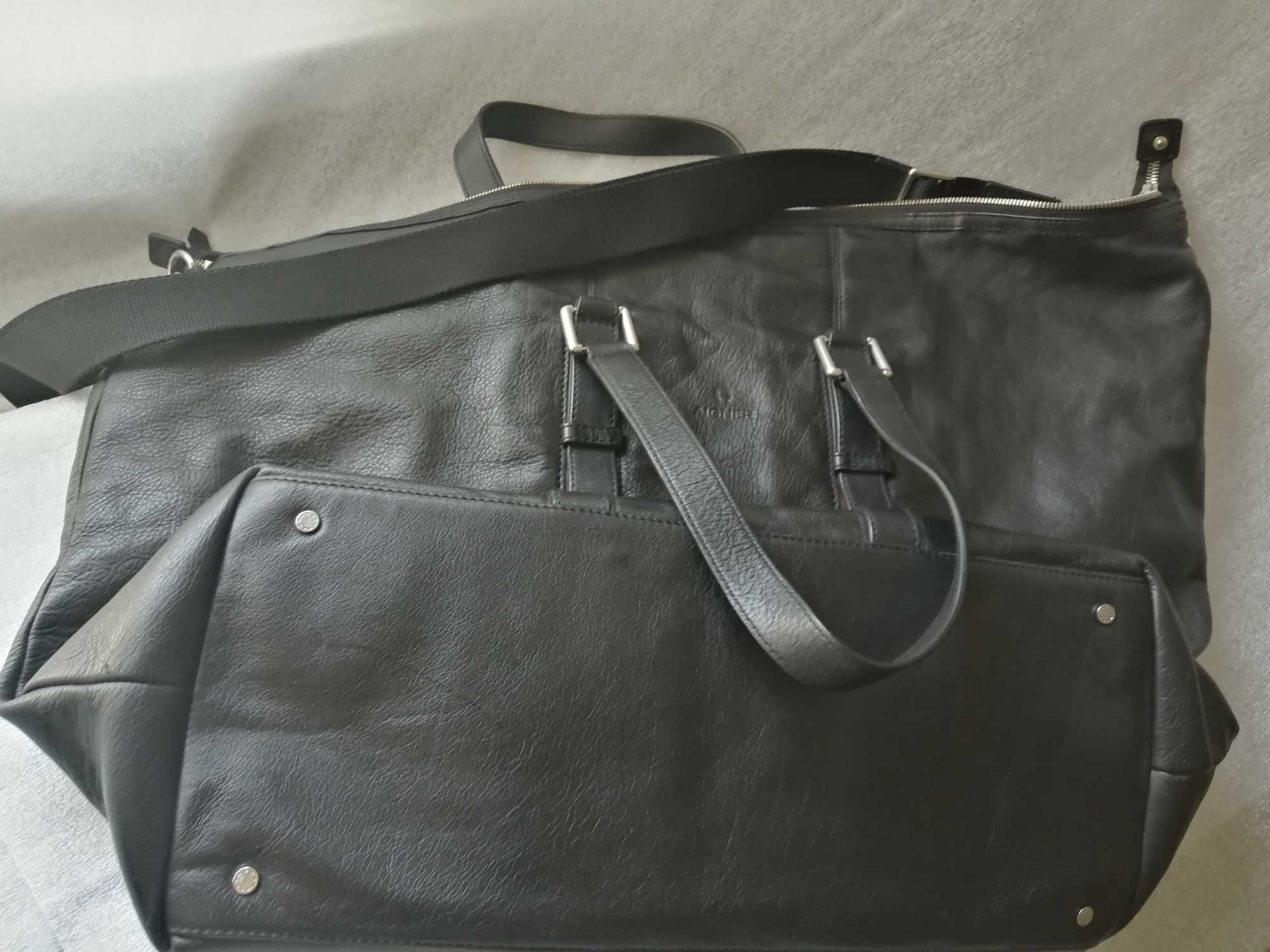 Сумка AIGNER. Кожаная. Дорожная.