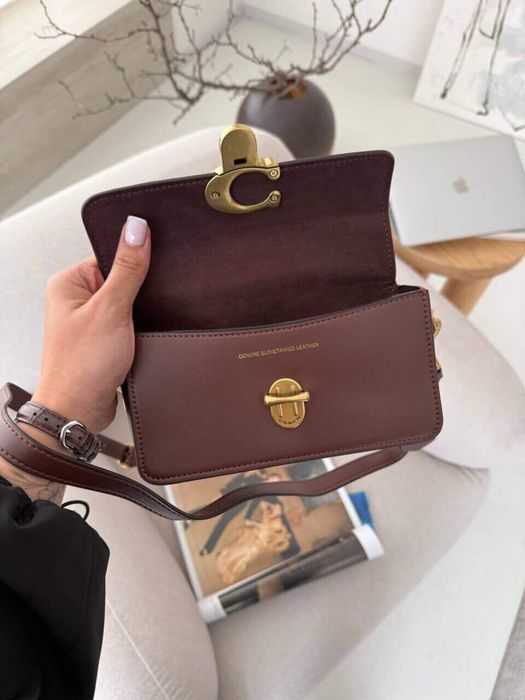 Сумка Coach brown [шкіряна]