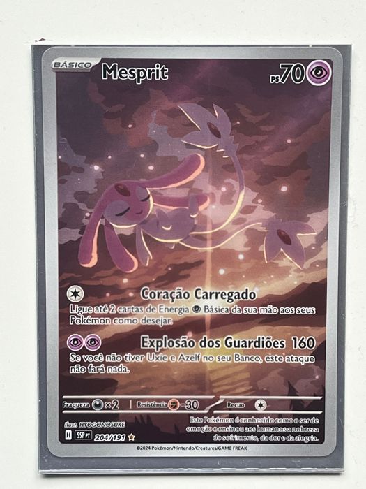 Full-Art Mesprit Pokemon PT