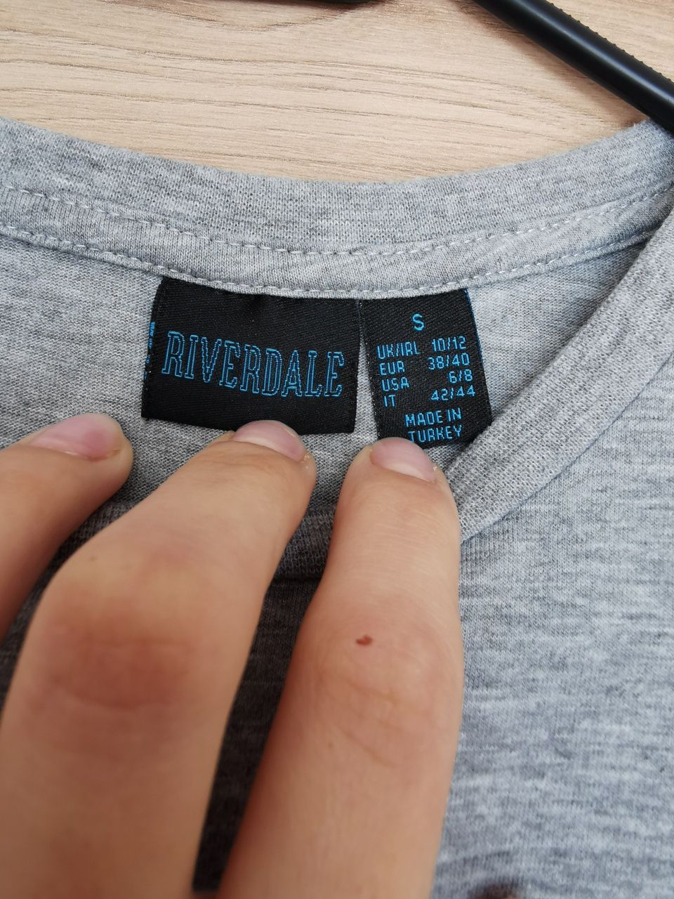 Szara koszulka t-shirt Riverdale Primark