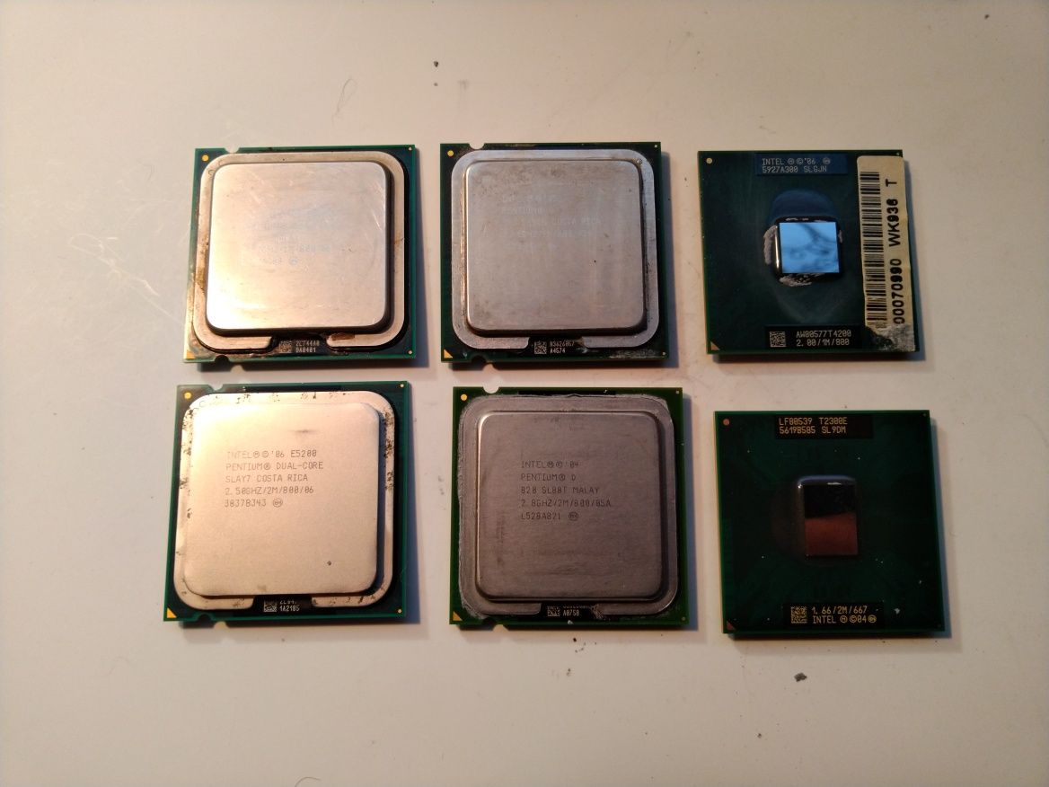 CPU 775 2.5 / 2.8 / 3.4 / 2.0 /CPU dual Core portátil 1.66 / 2.0