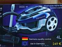 Мощный колбовый пылесос Henschil XN 19-87
техника для дома