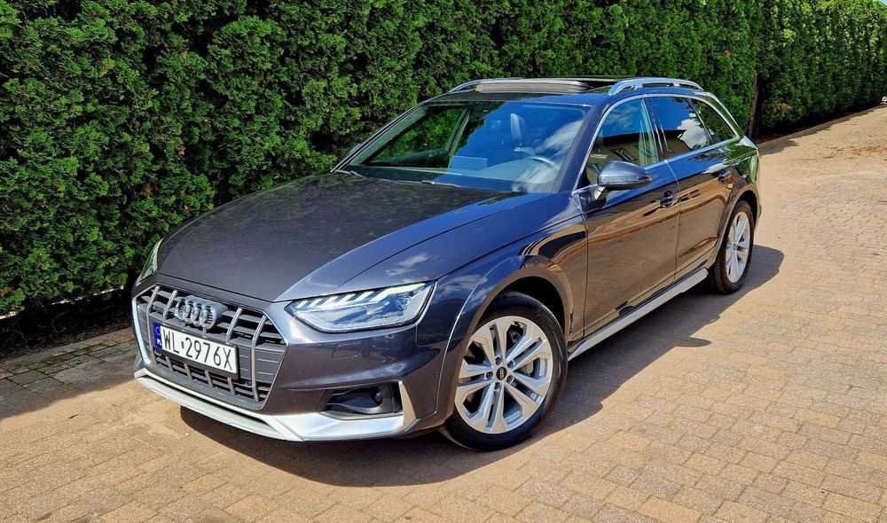 Audi A4 Allroad EUROPA Bezwypadkowy FVAT23% Panorama Virtual B&O Chromy AmbiLight