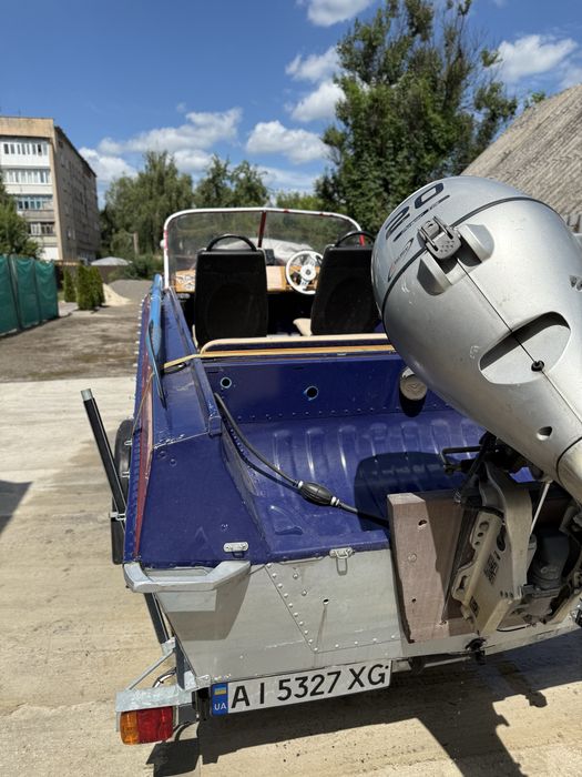 Казанка 5м3 Honda bf20 4 такта