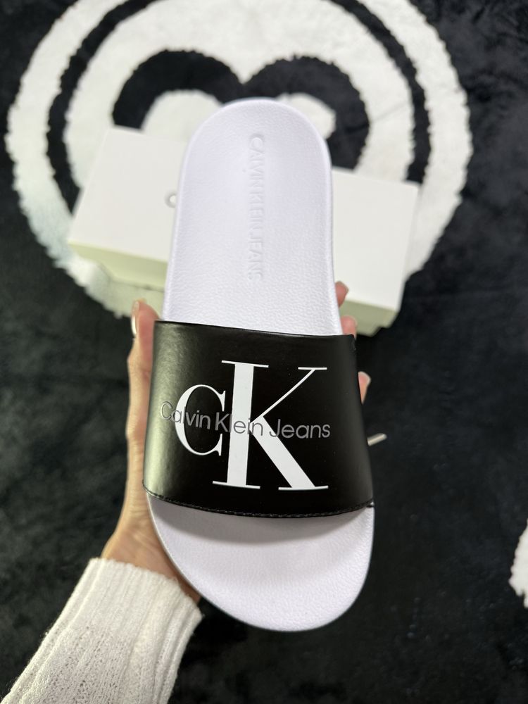 Жіночі літні оригінальні шльопанці Calvin Klein Jeans Slide