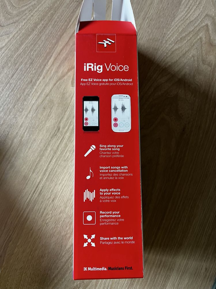 Mikrofon iRig Voice IK Multimedia
