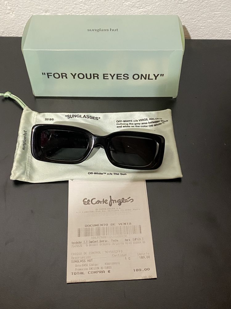 Off white x sunglass hut