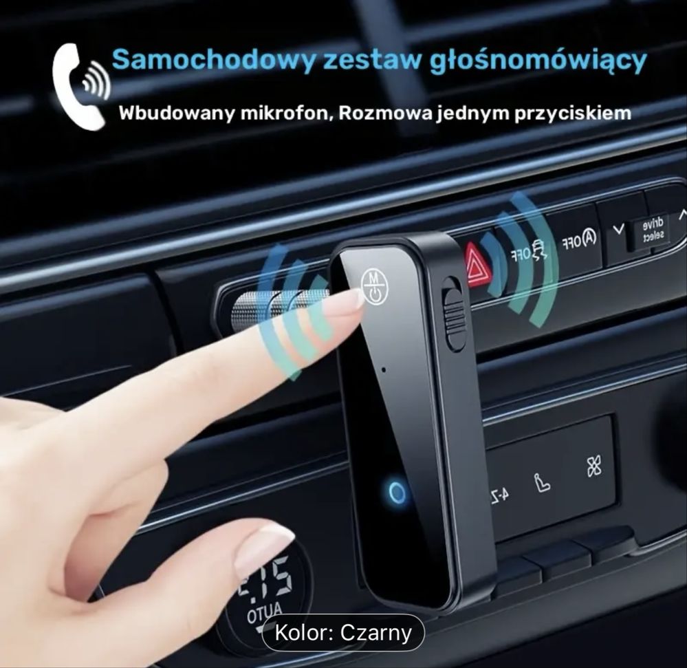 Adapter Bluetooth AUX – muzyka bez kabli do auta i głośników