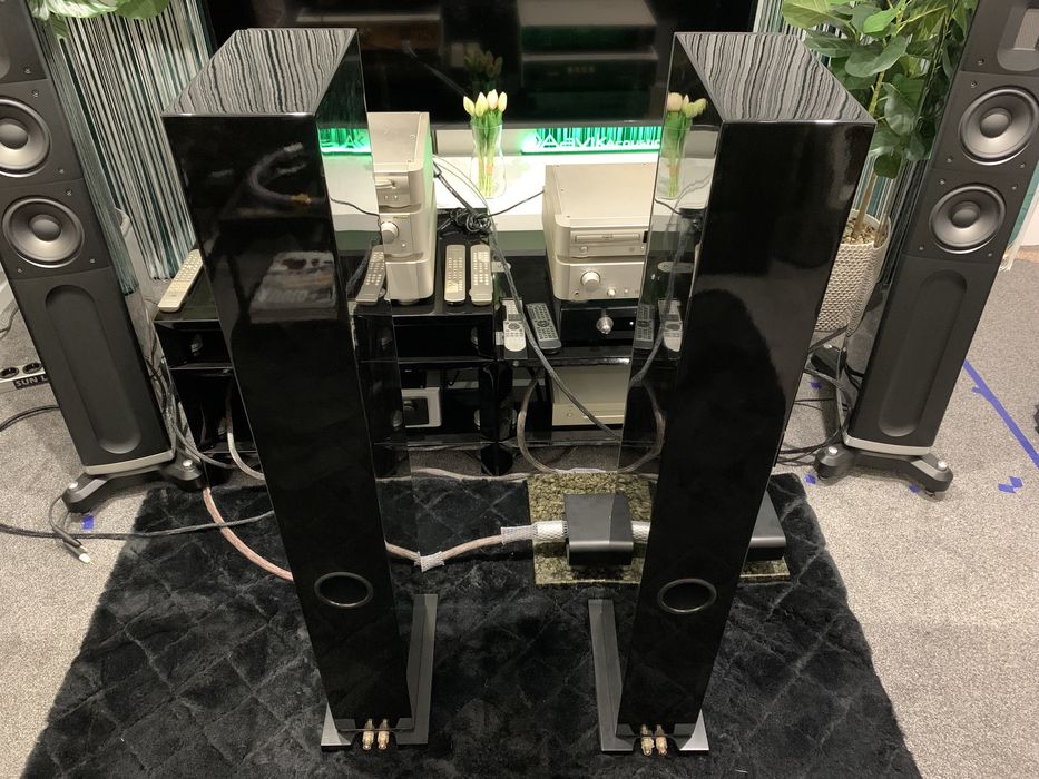 Hi-End Kolumny System Audio Mantra 70 Flagowe Black Piano Para