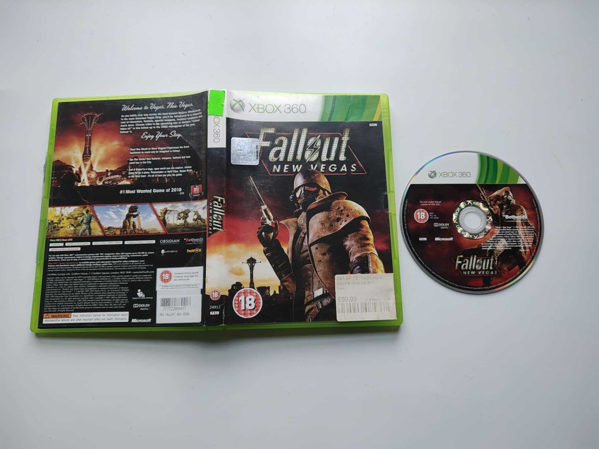 Xbox 360 gra Fallout New Vegas