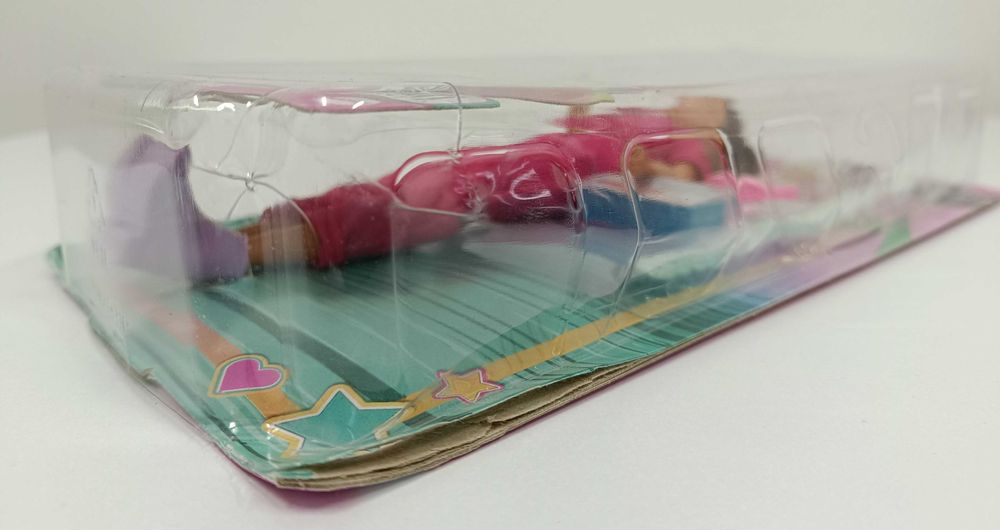 Mattel Barbie lalka brunetka w różowym kombinezonie akcesoria HPL76