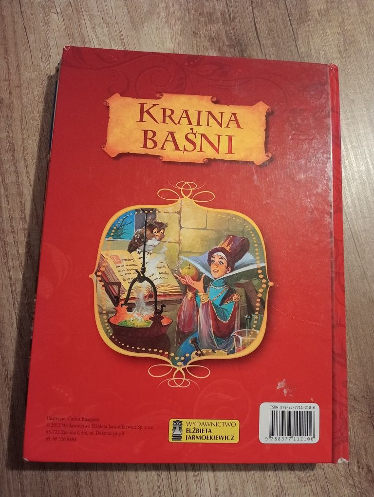 Książka dla dzieci  Kraina Baśni