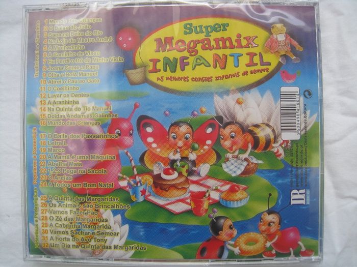 CD originais de músicas infantis novos