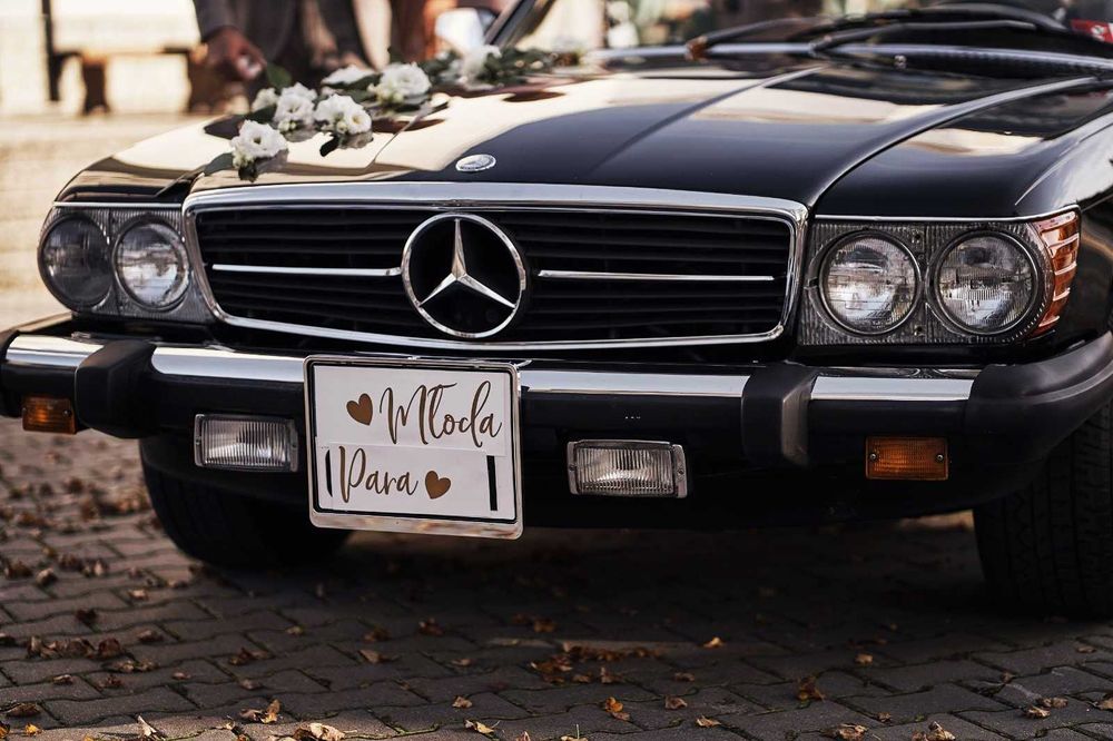 Mercedes Klasyk do ślubu i sesji fotograficznych.