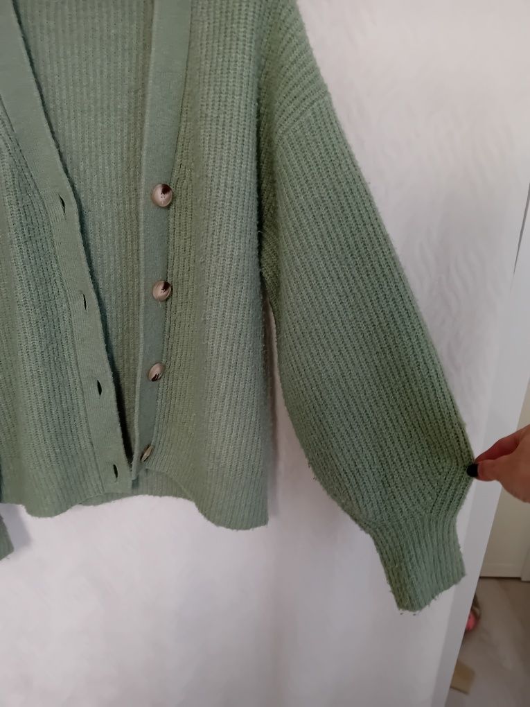 #Zara sweter zielony 164 oversize