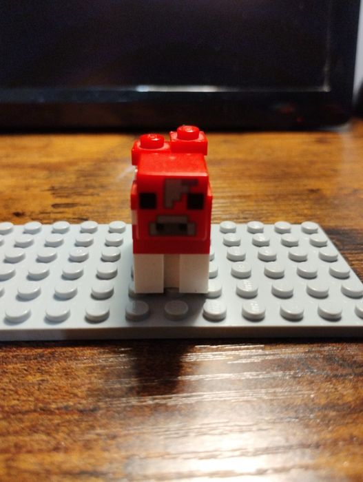 Krowa Grzybowa Lego minecraft