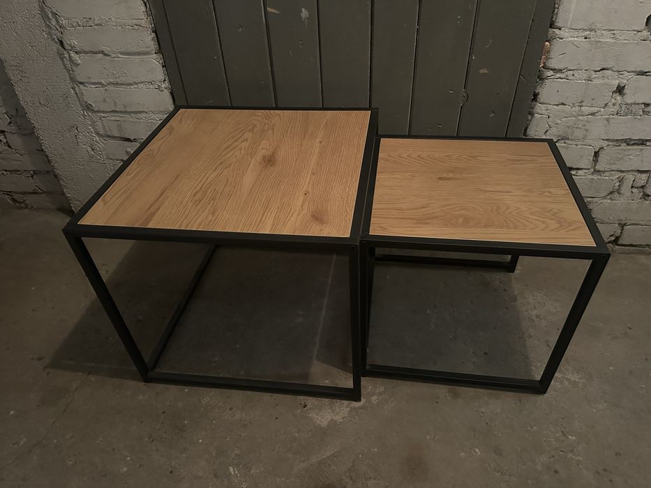 Stolik kawowy 2W1 50x50 i 40x40