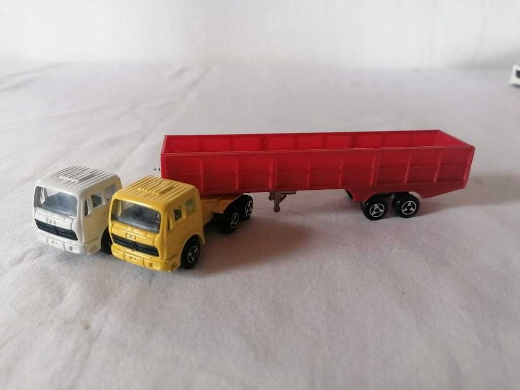 2x stare MAJORETTE, mercedes truck transport convoy
