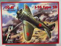 Model plastikowy do sklejania samolot Polikarpow I-16, 1/72, ICM 72072