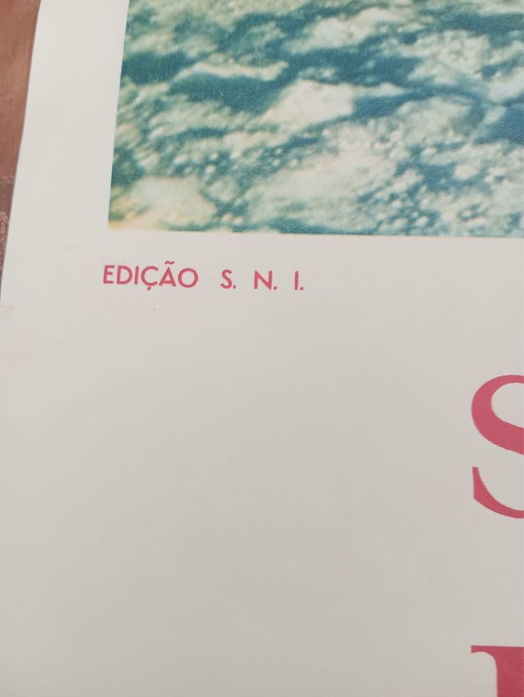 Cartaz publicitário Serra da Estrela