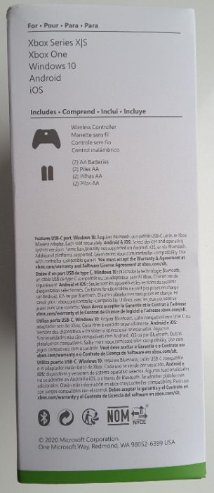 Беспроводной джойстик геймпад Microsoft Xbox Wireless Controller Black