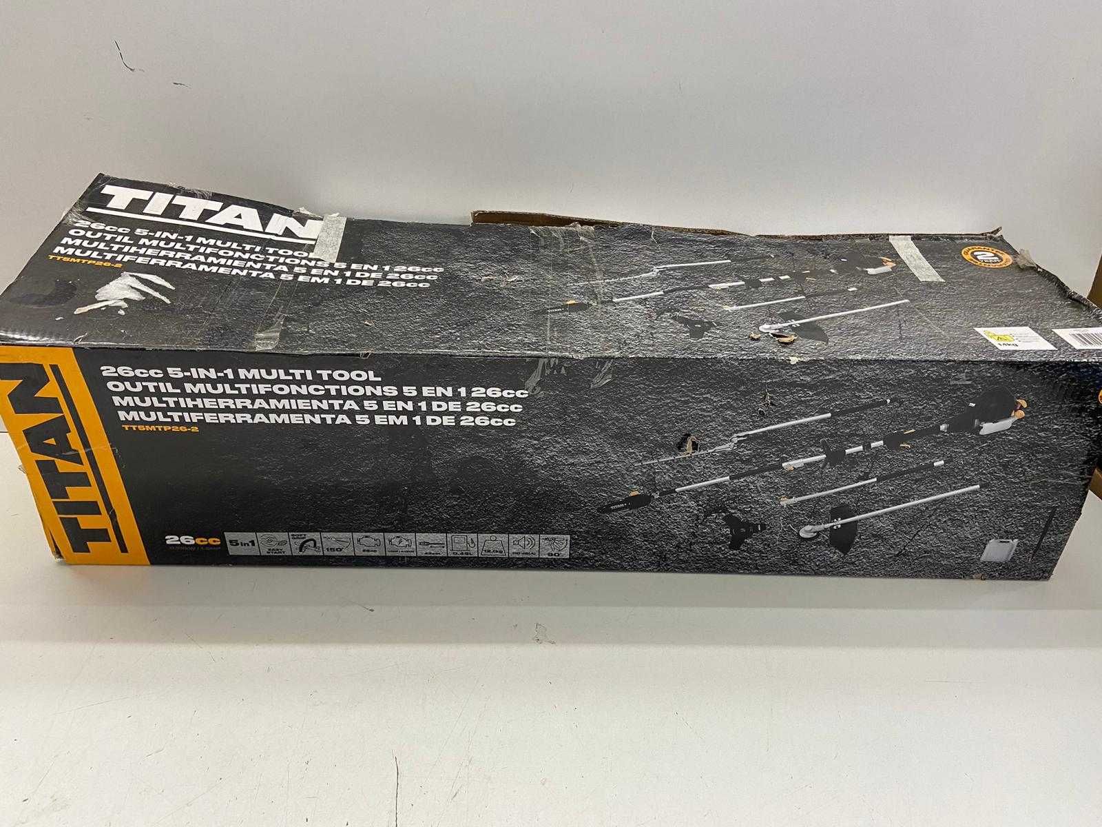 Zestaw 5w1 Podkaszarka Titan TT5MTP26-2 26cc 32A/2