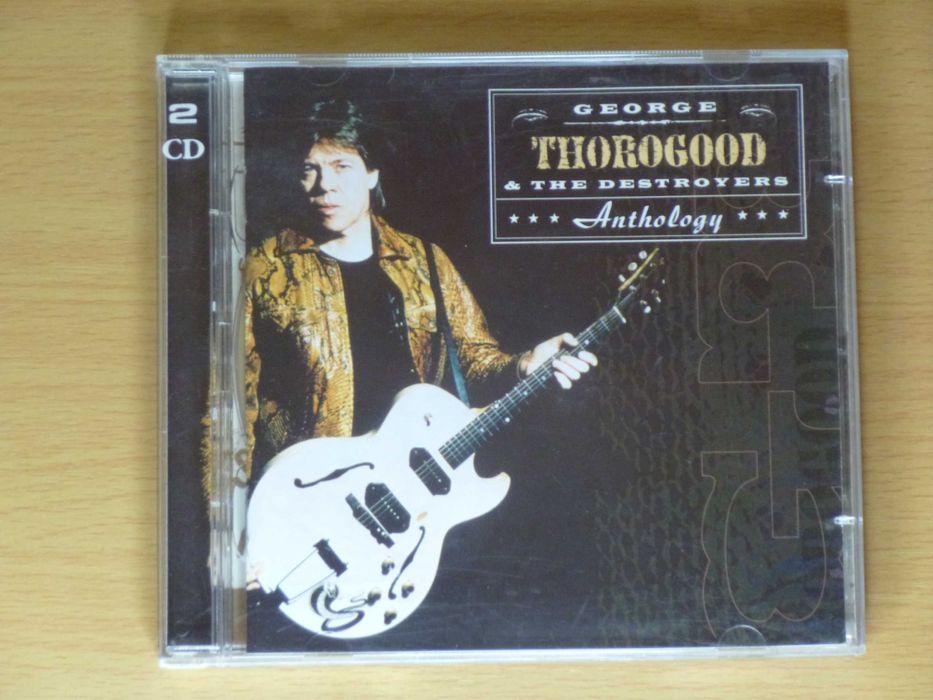 CD duplo de guitarra blues de George Thorogood