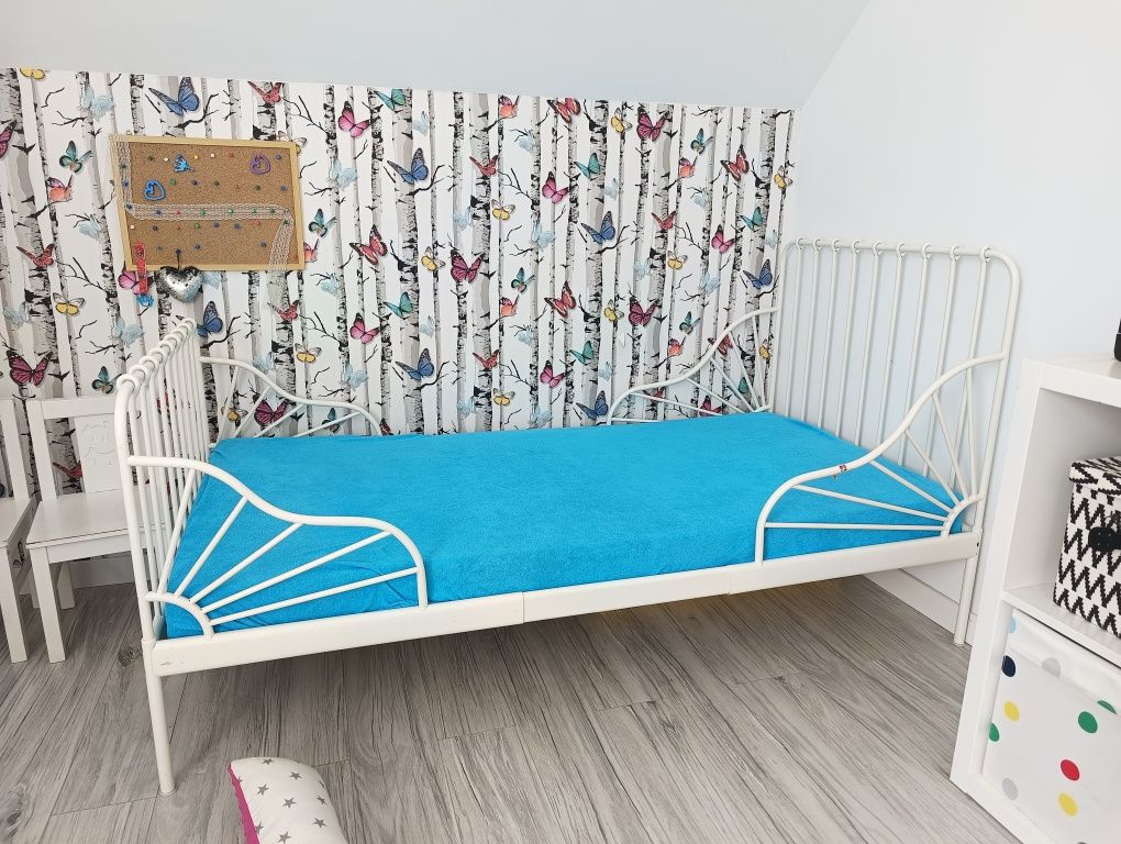 Łóżko dla dziecka Ikea  Minnen z materacem