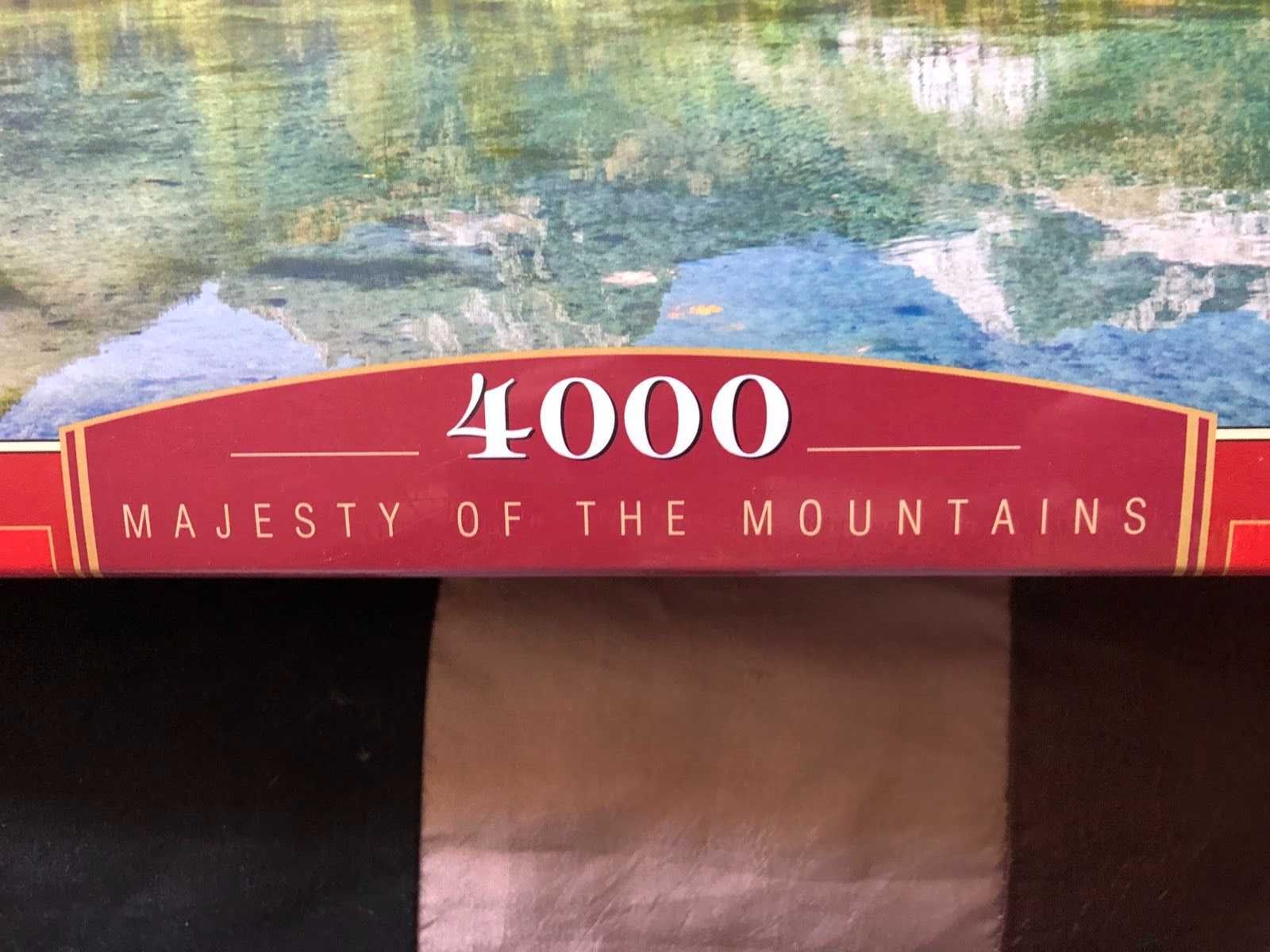 Пазл Castorland The Majesty of the Mountains 4000 дет нова в упаковці