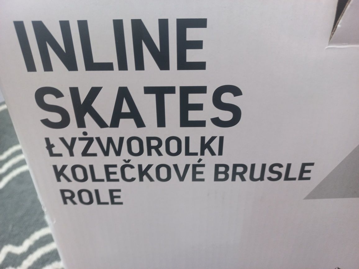 Łyżworolki niebieskie