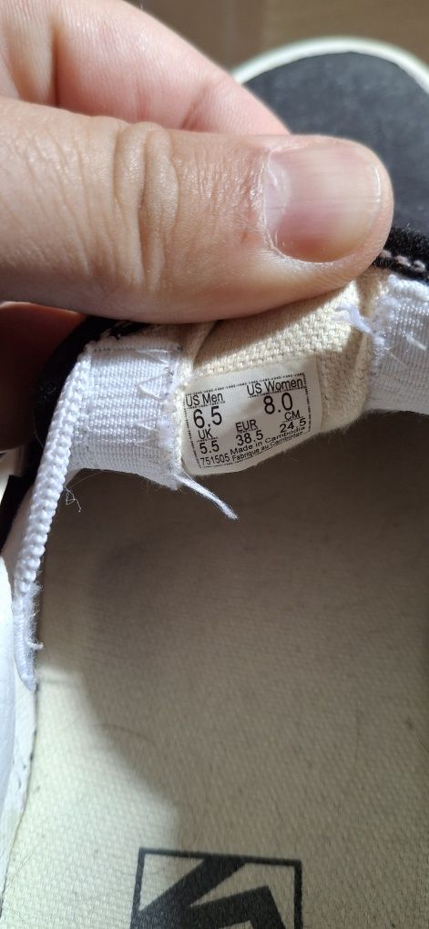 Tenis Vans usados 38.5