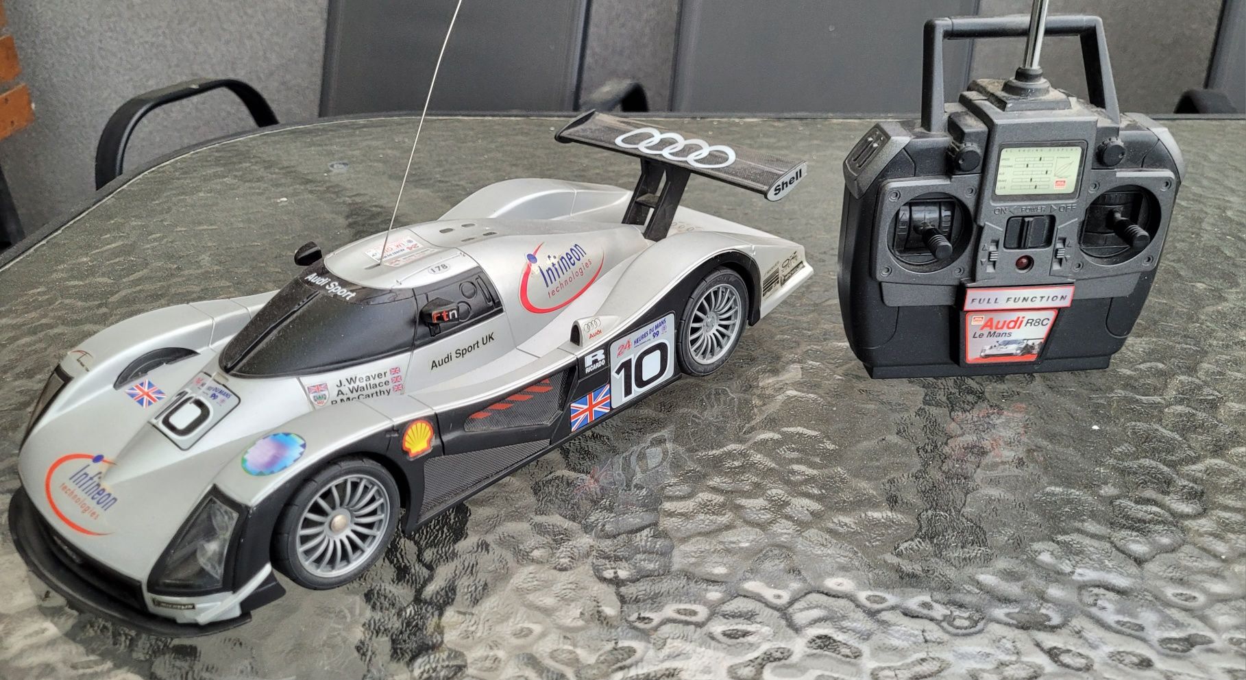 Ma toys audi r8c le mans  model r/c