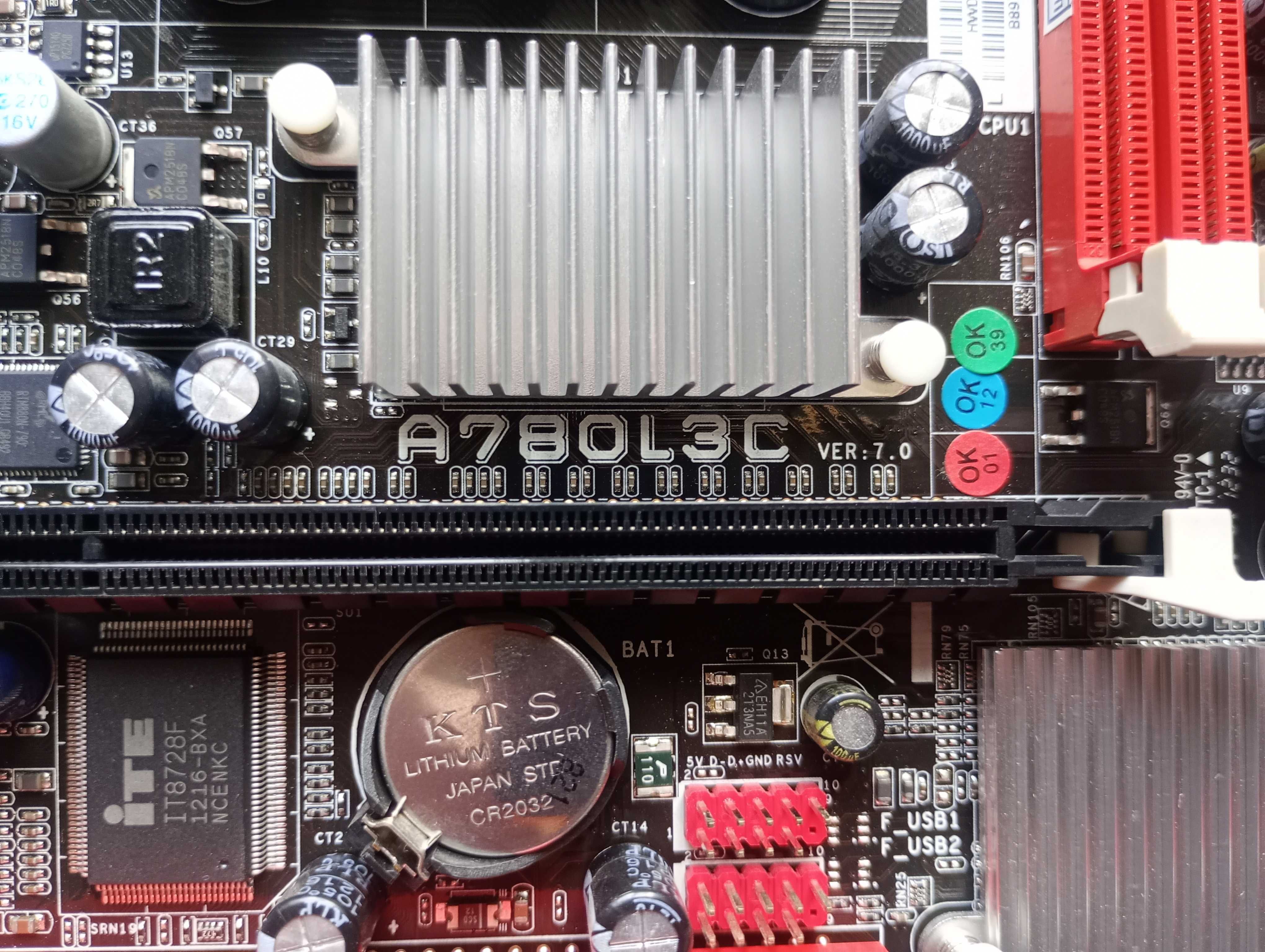 Biostar A780L3C (sAM3, DDR3, AMD 760G, PCI-Ex16)