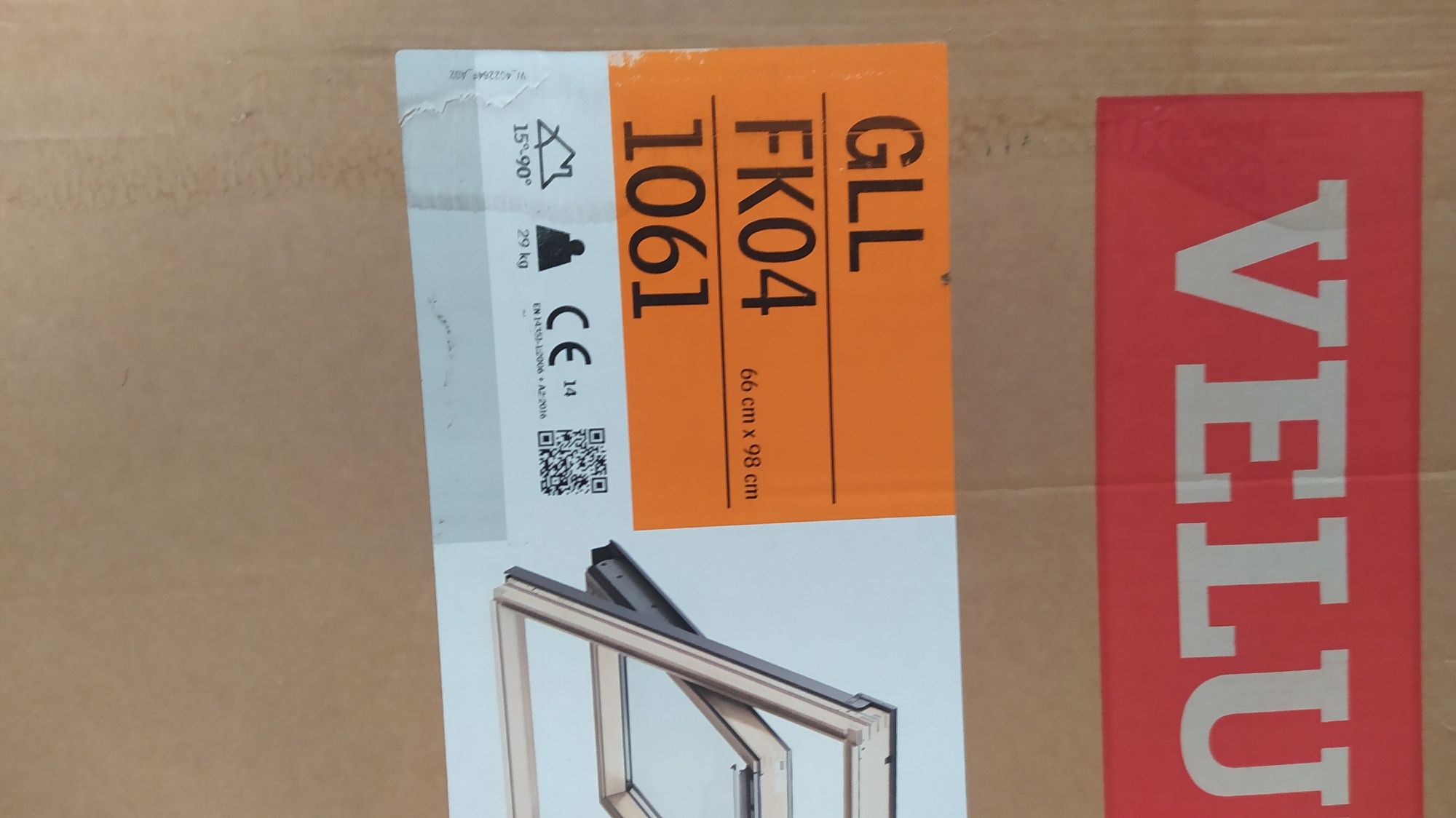 Okno Velux GLL FK04