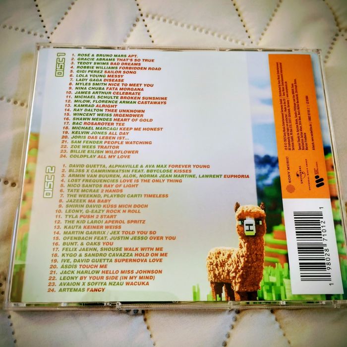 CD duplo Bravo Hits 128 - inverno de 2025