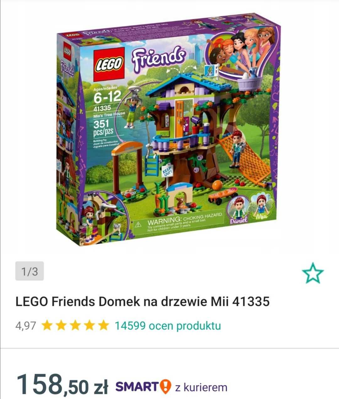 Lego friends domek na drzewie