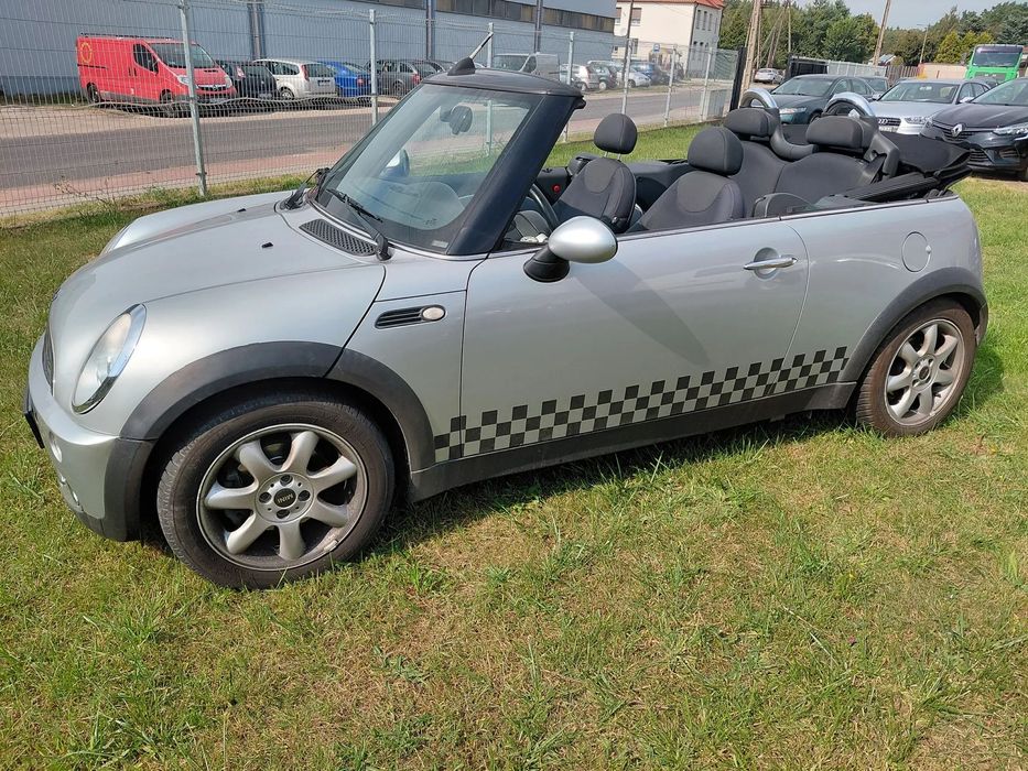 MINI Cooper Mini Cabrio 1.6 b Cooper 2007r klimatyzacja