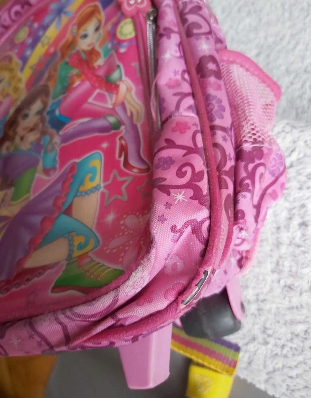 Plecak walizka na kółkach różowa Ever After High - wersja limited