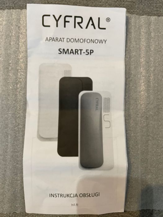 Domofon- nowy cyfral Smart 5P