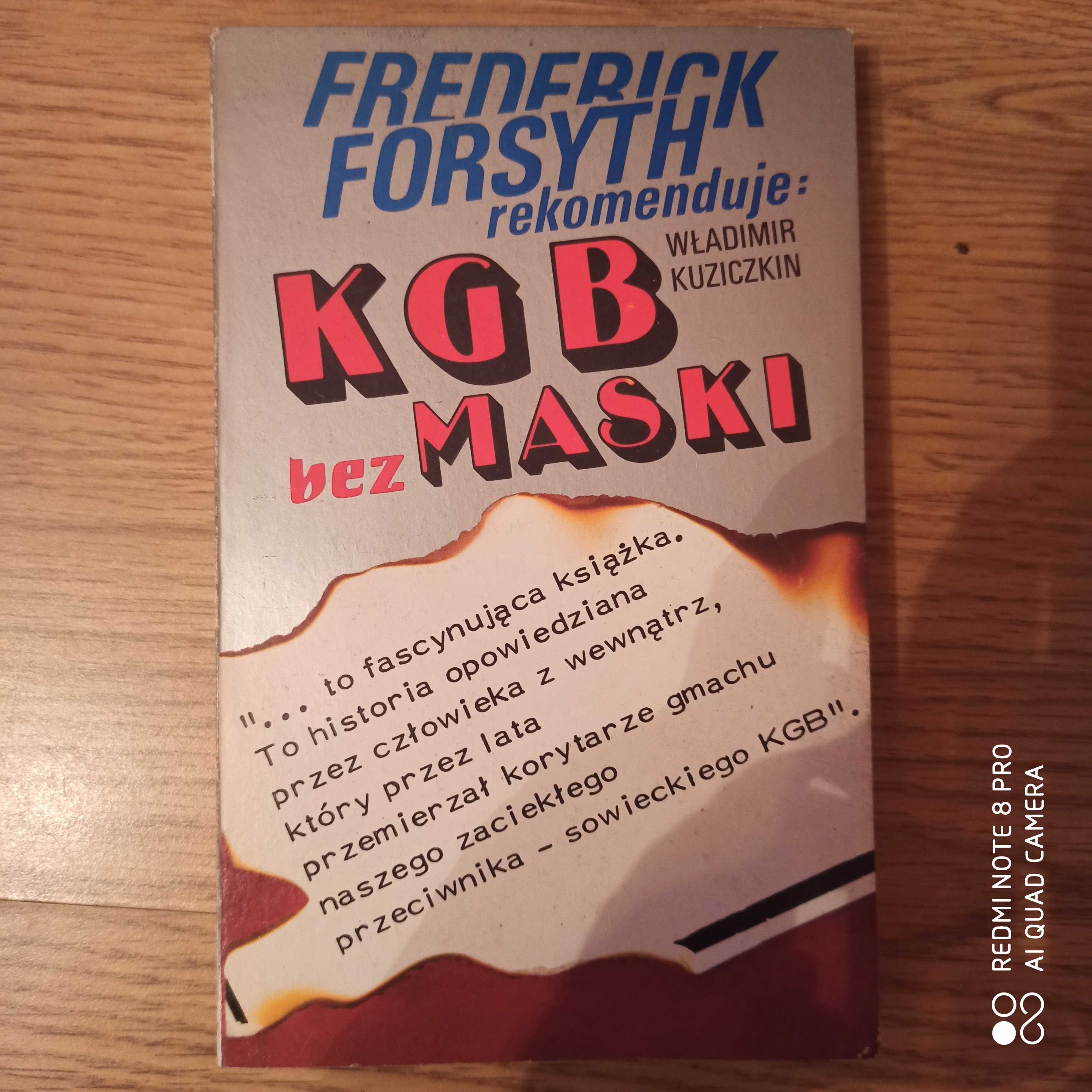 Książka KGB bez maski
