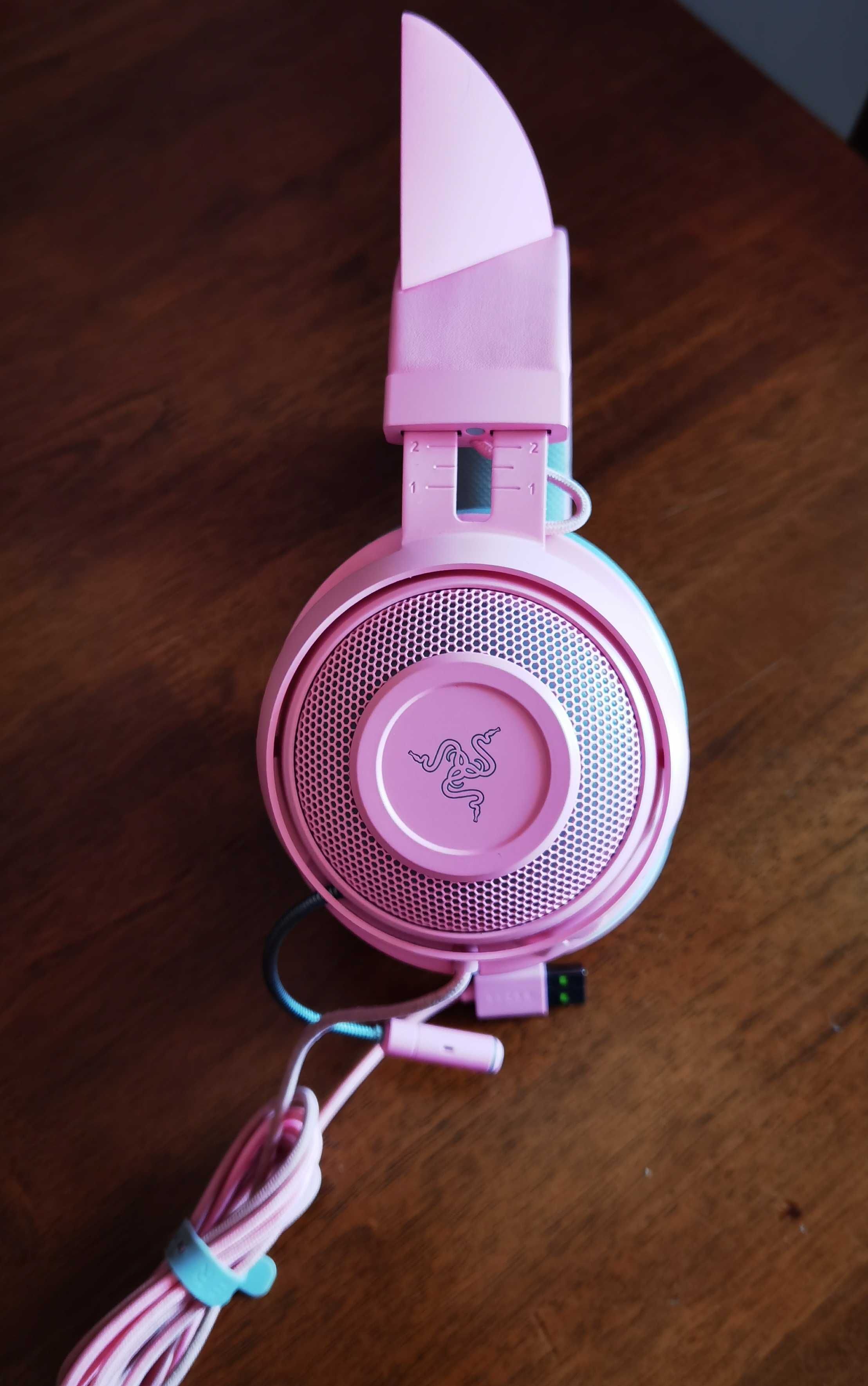 Auscultadores Razer Kraken Kitty Edition - Quartzo