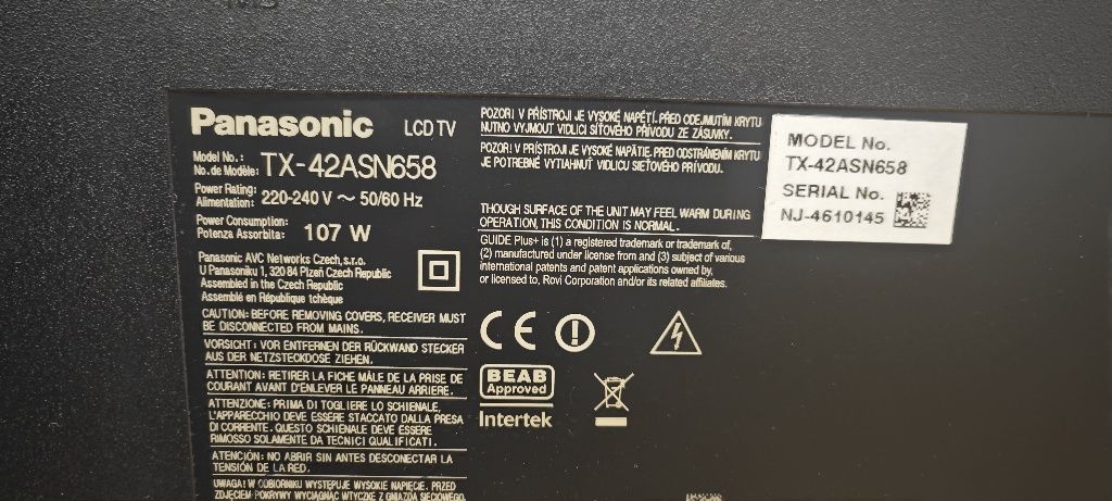 Telewizor LED 42 cale Panasonic Smart Wifi
