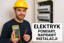 Elektryk 24/7, pomiary , awarie
