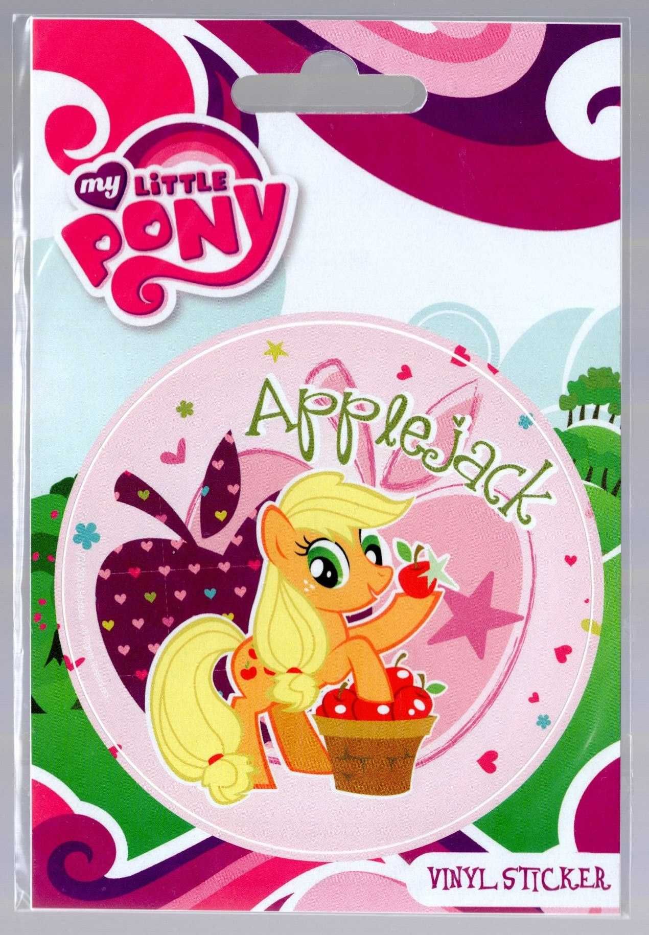 My Little Pony Applejack - naklejka winylowa 9 cm