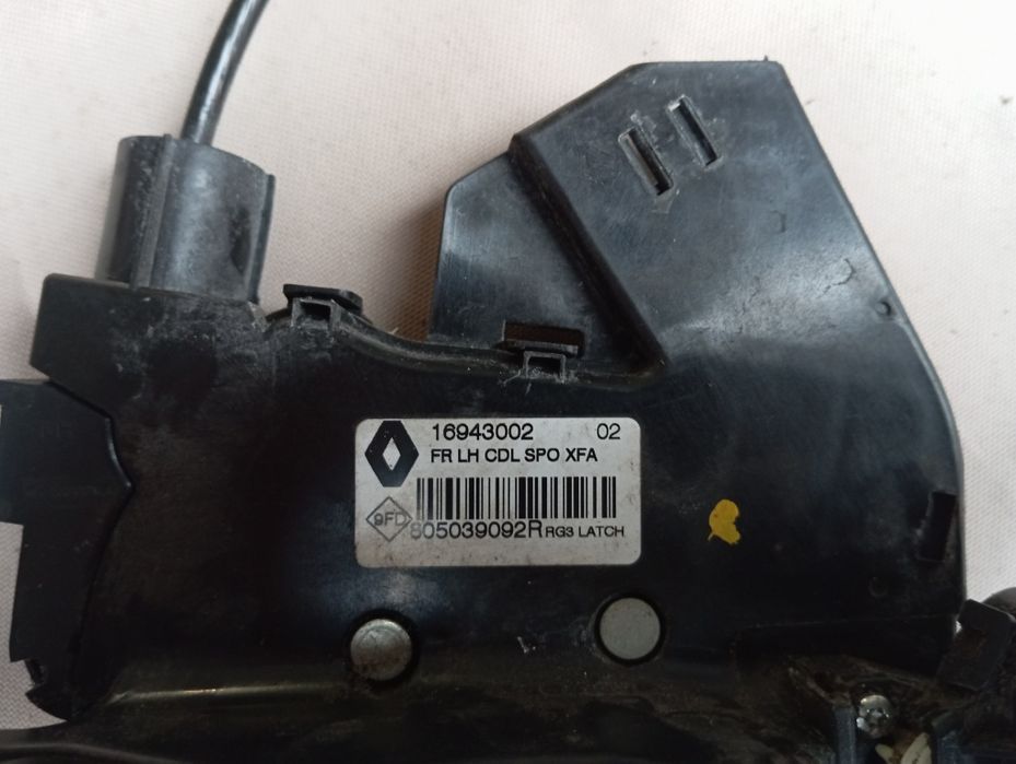 Klamka zewnętrzna zamek drzwi lewy przód Renault Scenic IV 4 halogen