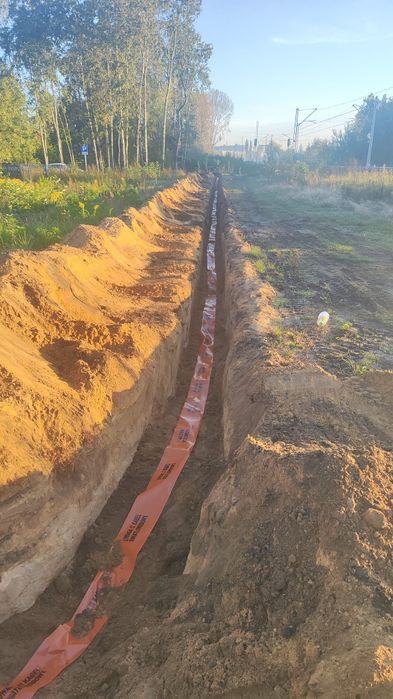 Usługi minikoparką, Wozidło , Koparko-ładowarka,  zagęszczarka