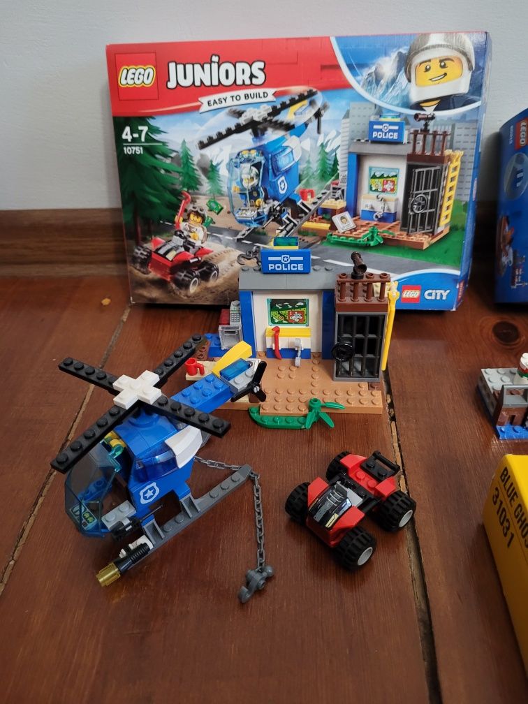 Zestaw klocki LEGO juniors 10751, city 60213 i inne