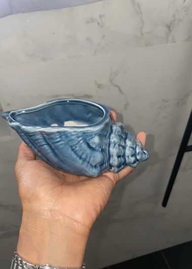 Vaso em forma de Concha do Espaço Casa