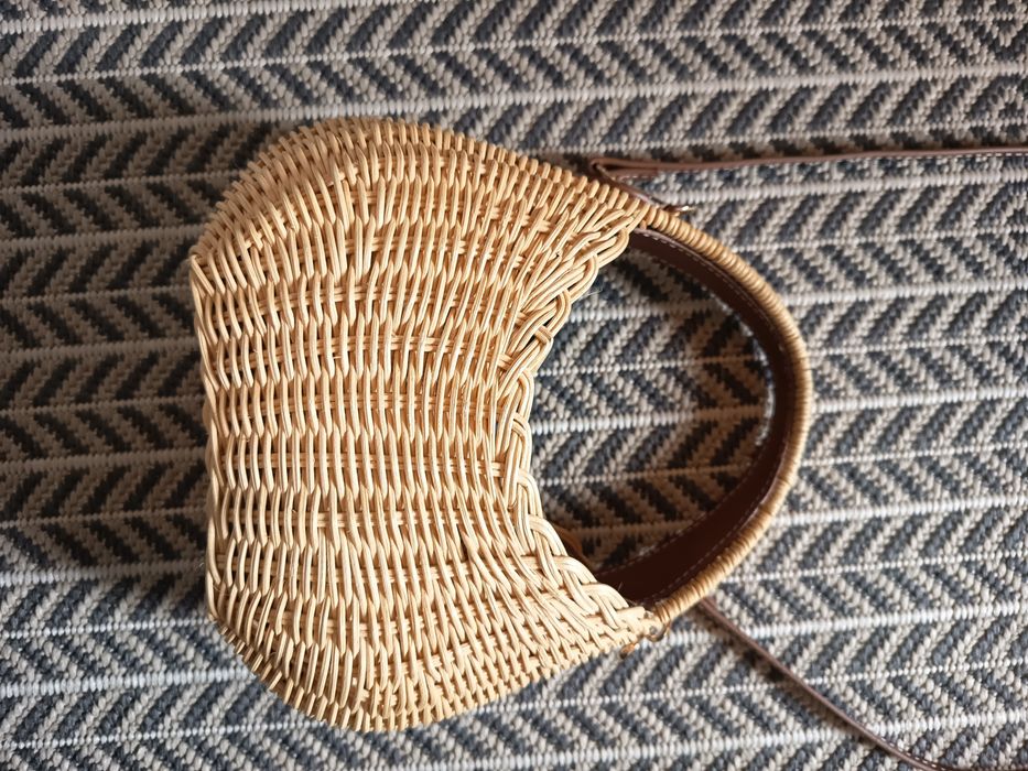 Mala Miu Miu de palha